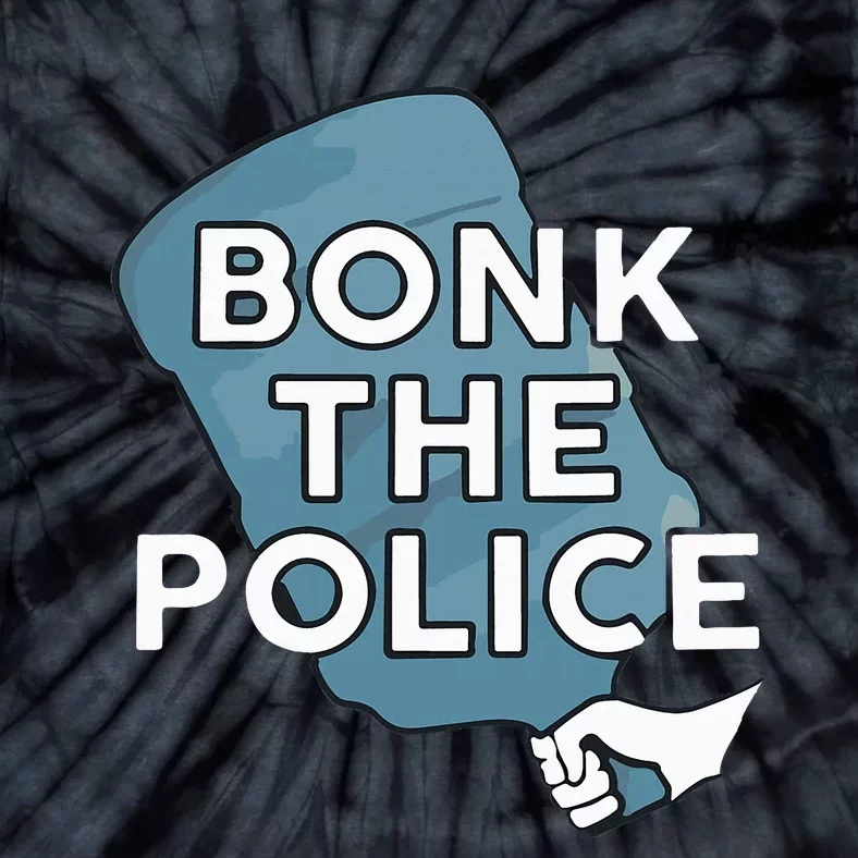 Bonk The P.O.L.I.C.E Tie-Dye T-Shirt