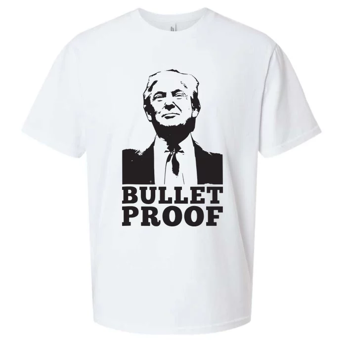 Bulletproof Trump President Bulletproof Trump Sueded Cloud Jersey T-Shirt