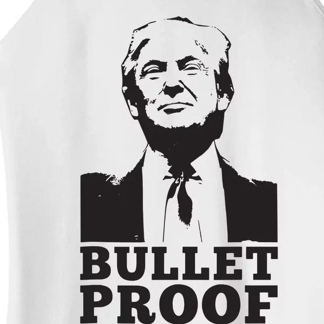 Bulletproof Trump President Bulletproof Trump Women’s Perfect Tri Rocker Tank