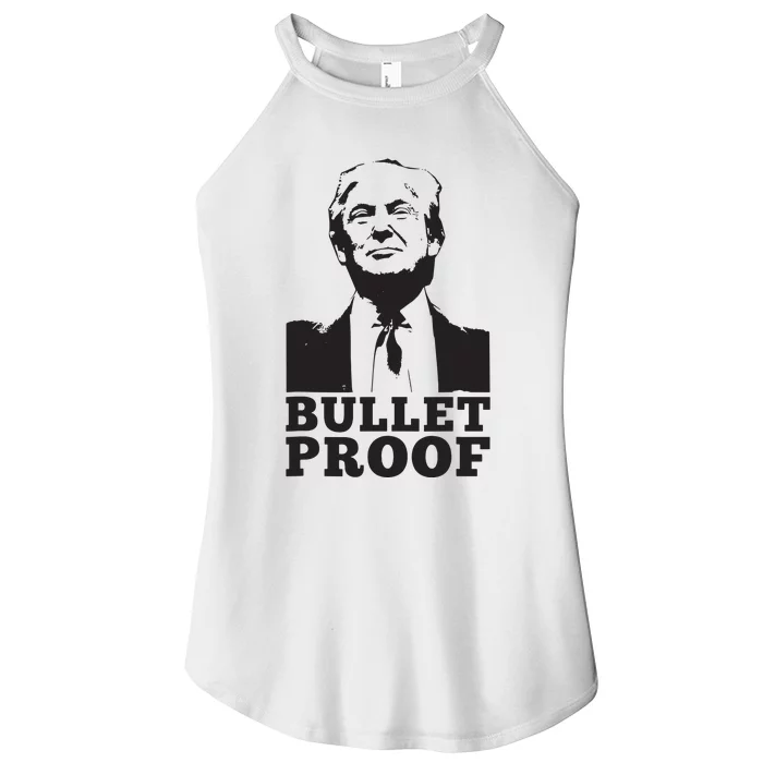 Bulletproof Trump President Bulletproof Trump Women’s Perfect Tri Rocker Tank