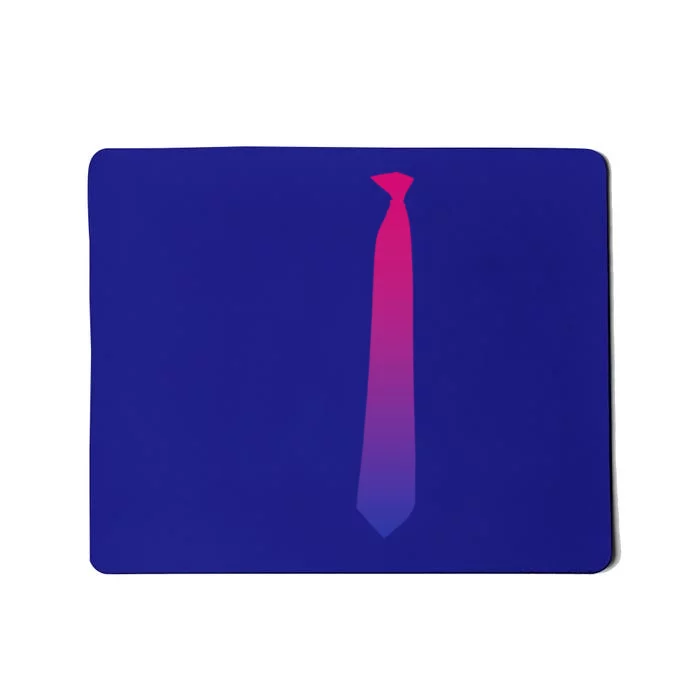 Bisexuality Tie Pride Funny Lgbt Equality Awareness Humor Gift Mousepad