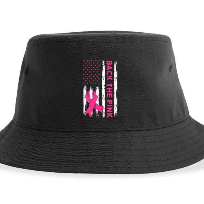 Back The Pink Breast Cancer Awareness Sustainable Bucket Hat