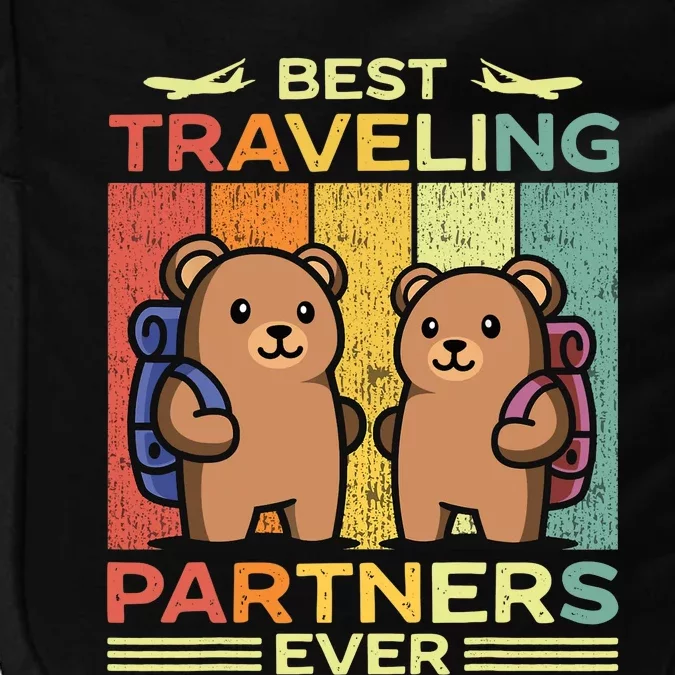 Best Traveling Partners Ever Travel Bear Traveling Couples Impact Tech Backpack