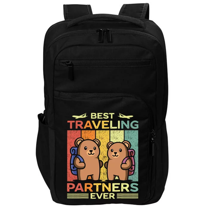 Best Traveling Partners Ever Travel Bear Traveling Couples Impact Tech Backpack