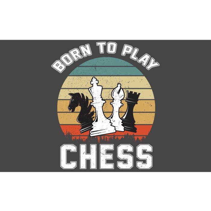 Born To Play Chess Bumper Sticker