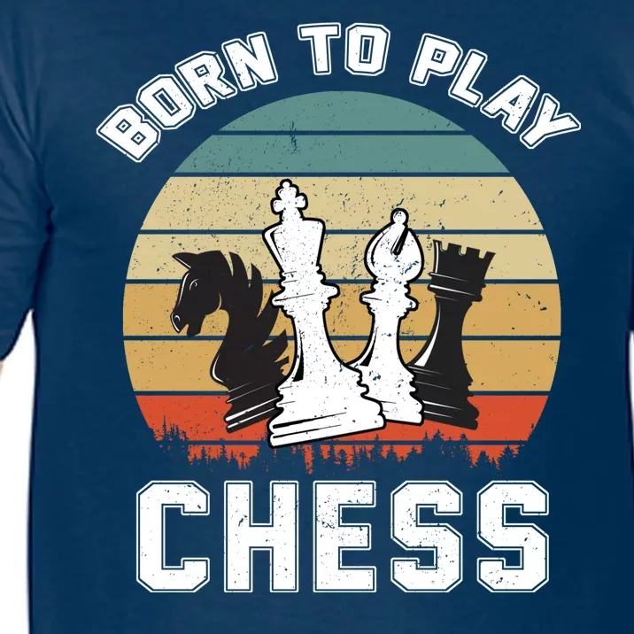 Born To Play Chess Comfort Colors T-Shirt