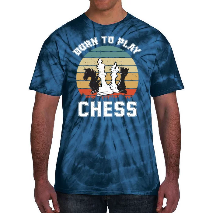 Born To Play Chess Tie-Dye T-Shirt