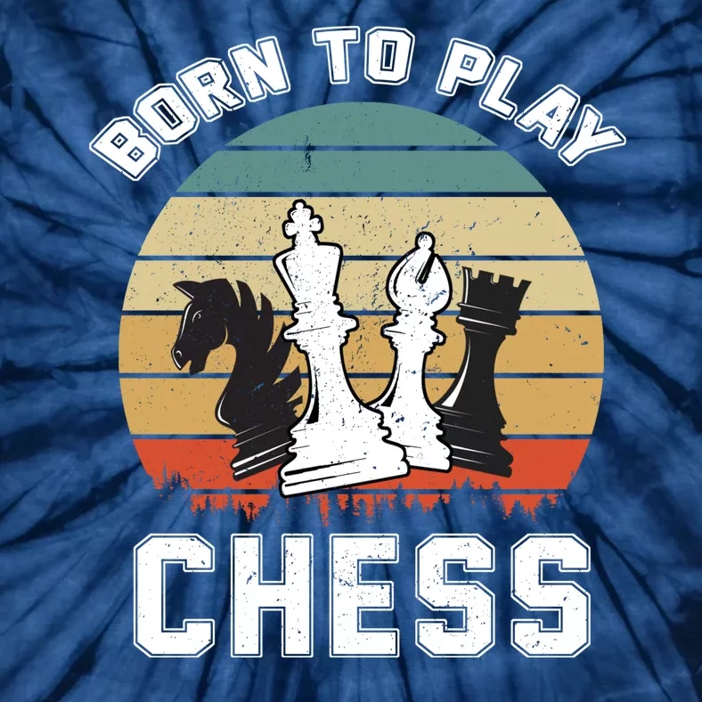 Born To Play Chess Tie-Dye T-Shirt