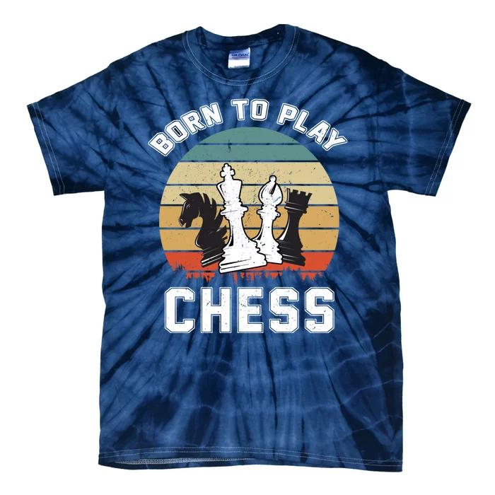 Born To Play Chess Tie-Dye T-Shirt