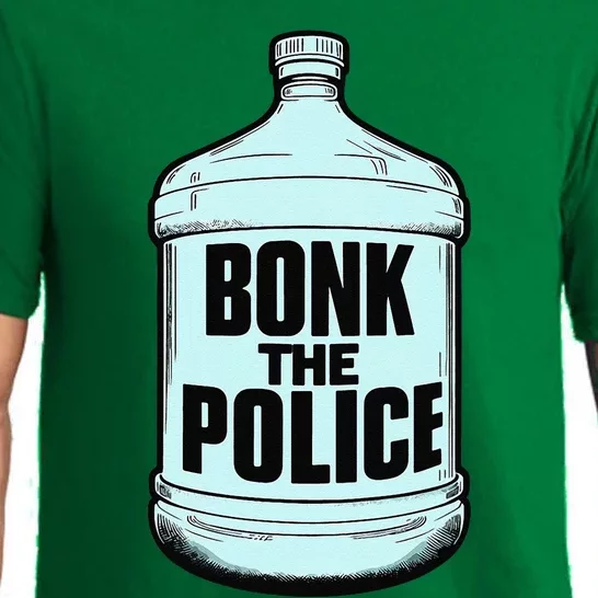 Bonk The Polic.E Funny Bonk Man Bonk The Pajama Set