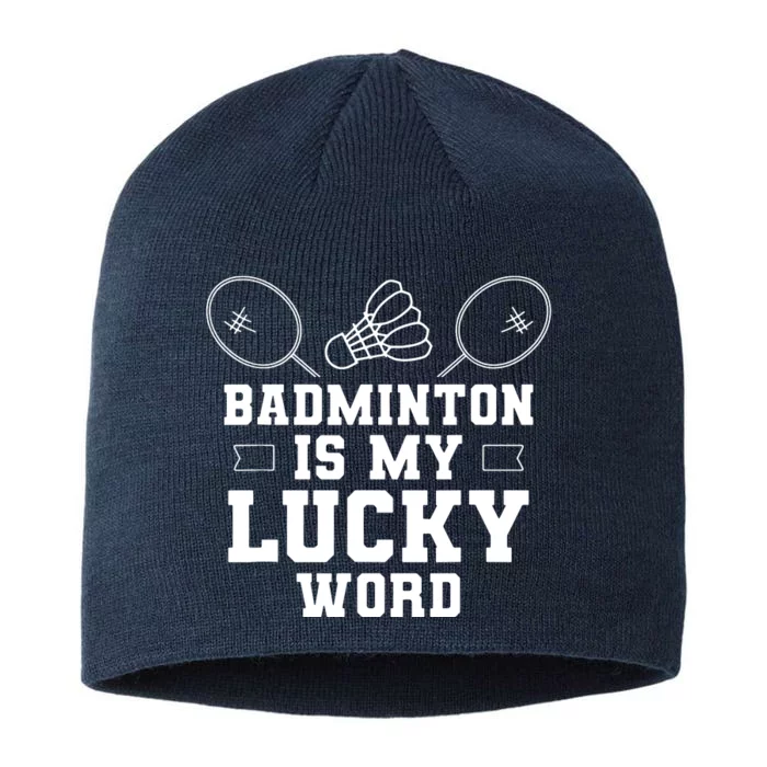 Badminton Team Player 8 1/2in Sustainable Knit Beanie