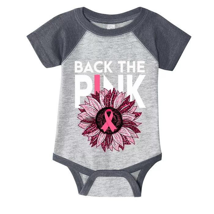 Back The Pink Breast Cancer Awareness Infant Baby Jersey Bodysuit