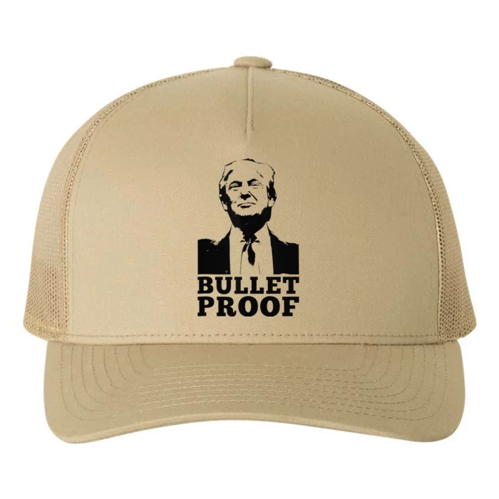 Bulletproof Trump President Bulletproof Trump Yupoong Adult 5-Panel Trucker Hat