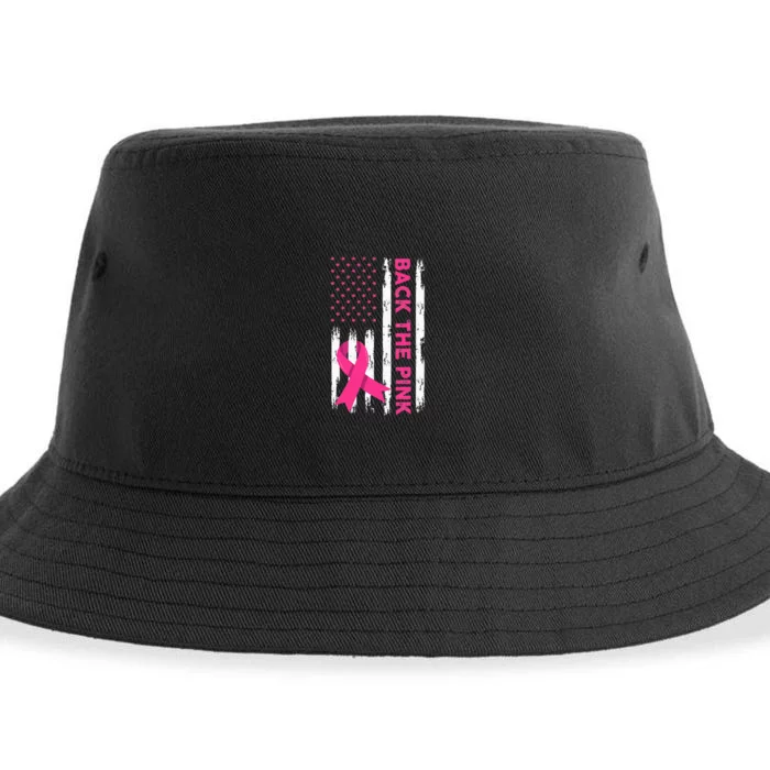 Back The Pink Breast Cancer Awareness Sustainable Bucket Hat