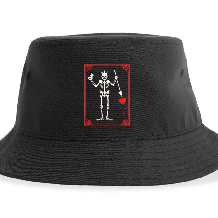 Blackbeard The Pirate Battle Flag Jolly Roger Military Army Sustainable Bucket Hat