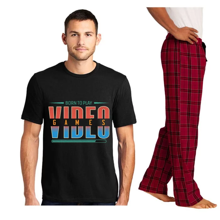 Born To Play Video Games Pajama Set