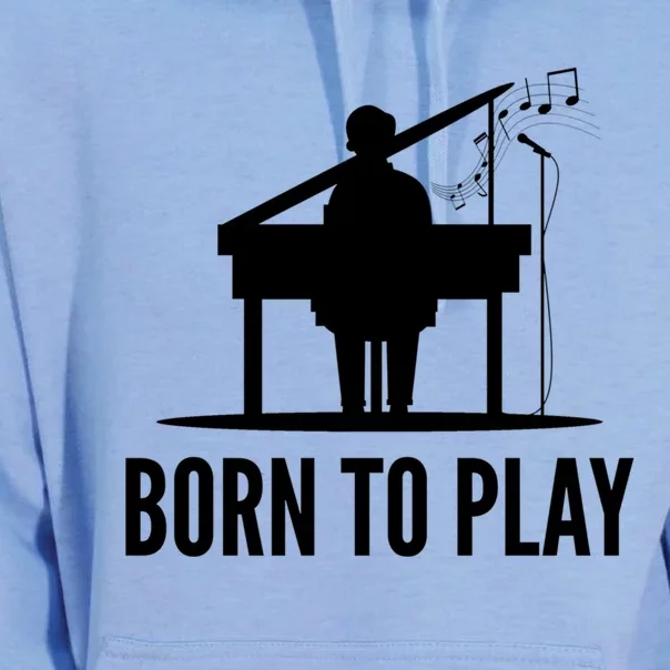 Born To Play Music Teacher Cool Gift Unisex Surf Hoodie