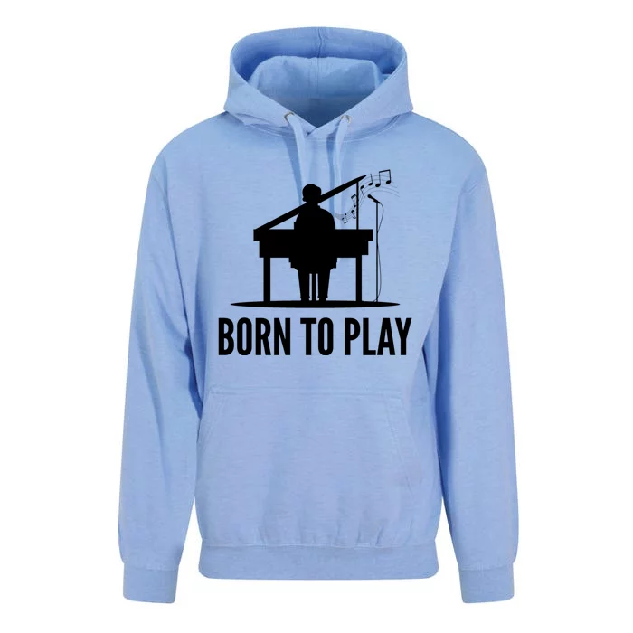 Born To Play Music Teacher Cool Gift Unisex Surf Hoodie