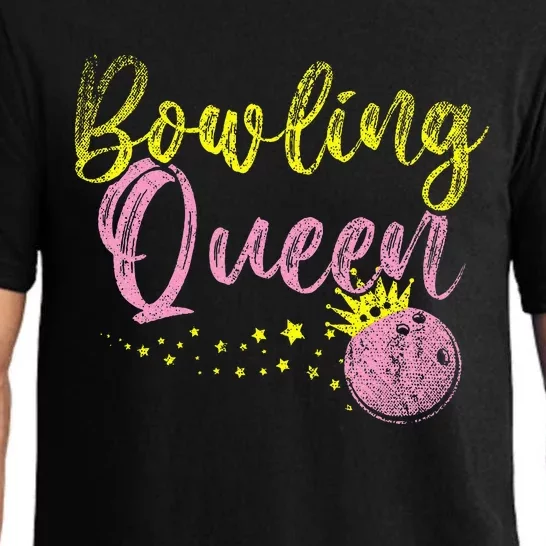 Bowling Team Queen Gift Bowling Pajama Set