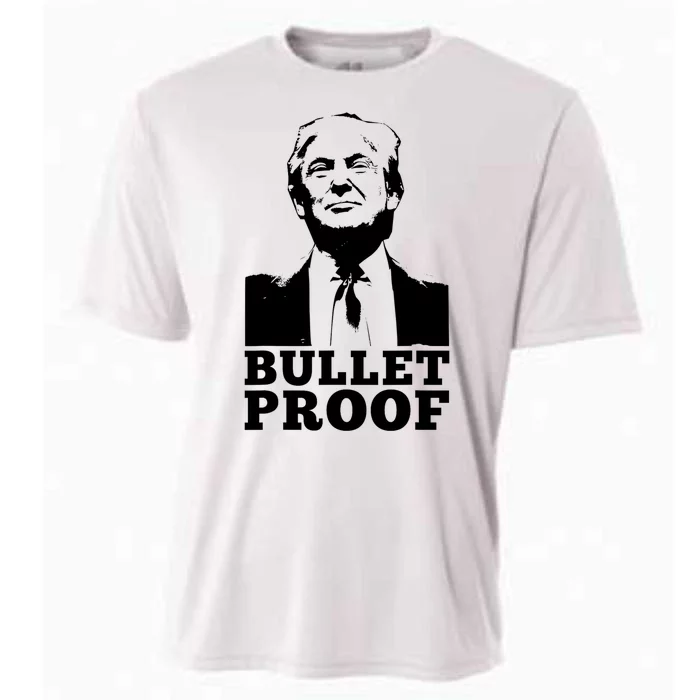 Bulletproof Trump Resilient Leader Design Cooling Performance Crew T-Shirt