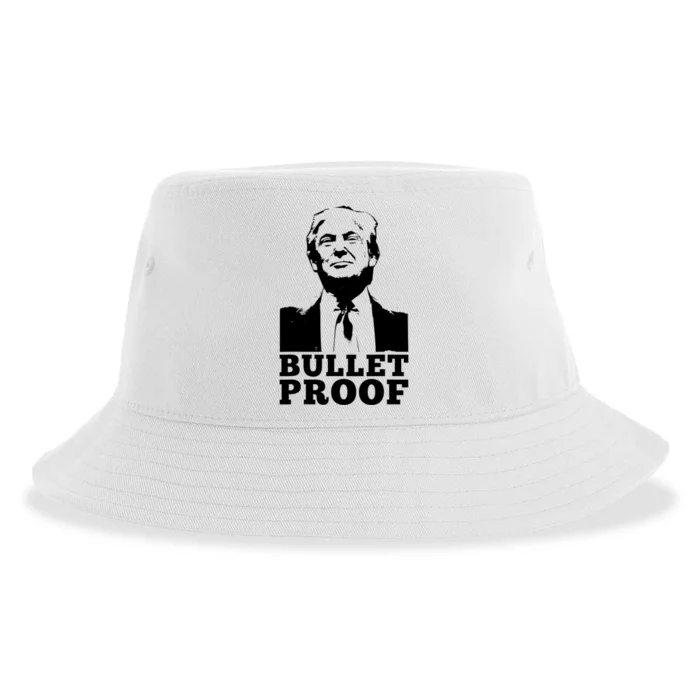 Bulletproof Trump Resilient Leader Design Sustainable Bucket Hat