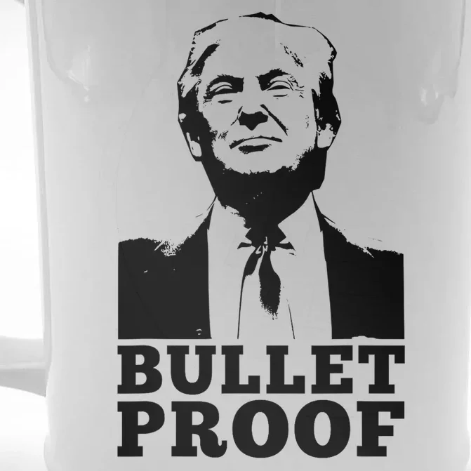 Bulletproof Trump Resilient Leader Design Front & Back Beer Stein