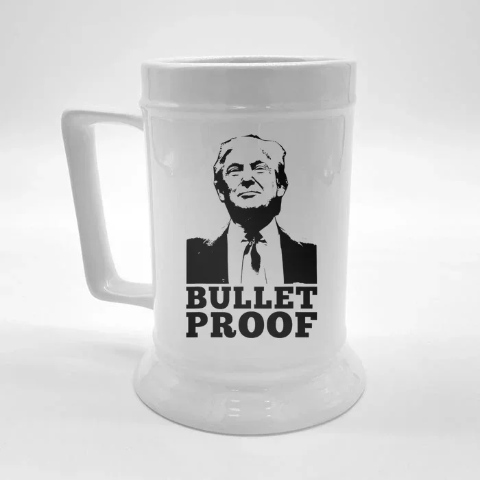 Bulletproof Trump Resilient Leader Design Front & Back Beer Stein