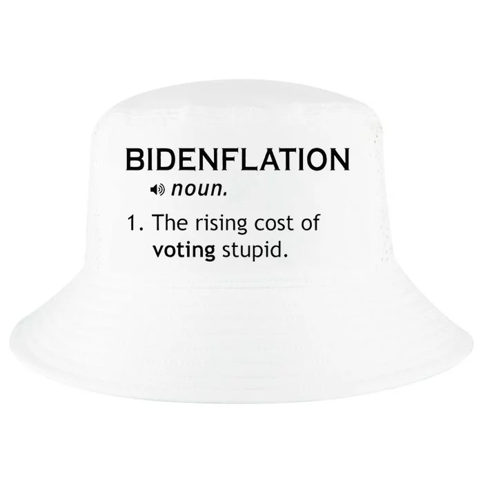 Bidenflation The Rising Cost Of Voting Stupid Cool Comfort Performance Bucket Hat