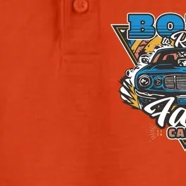 Born To Ride Fast Cars Dry Zone Grid Performance Polo