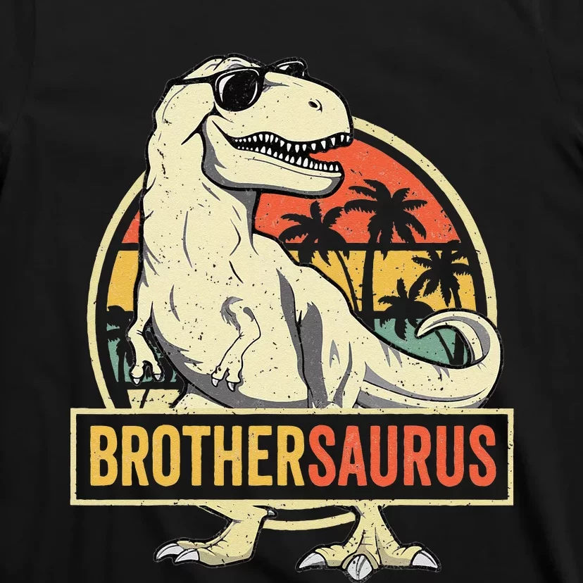 Brothersaurus T Rex Dinosaur Brother Saurus Family Matching T-Shirt