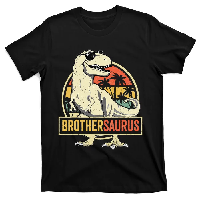 Brothersaurus T Rex Dinosaur Brother Saurus Family Matching T-Shirt