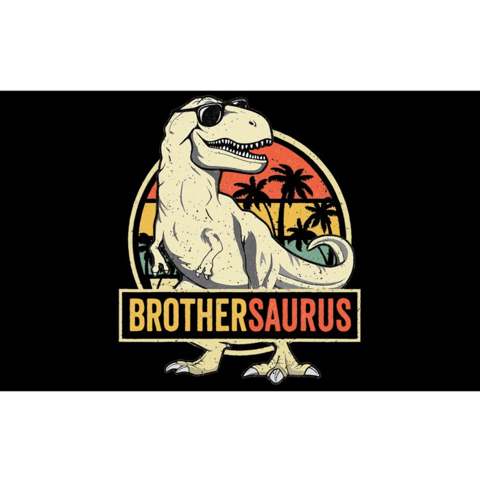 Brothersaurus T Rex Dinosaur Brother Saurus Family Matching Bumper Sticker