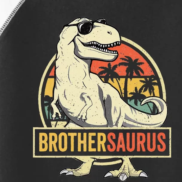 Brothersaurus T Rex Dinosaur Brother Saurus Family Matching Toddler Fine Jersey T-Shirt