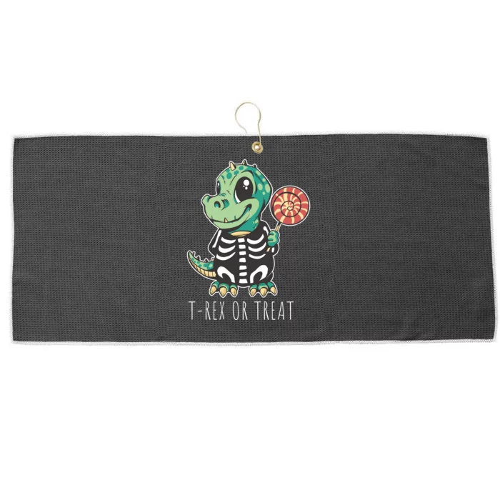 Baby T Rex Dinosaur Skeleton Large Microfiber Waffle Golf Towel