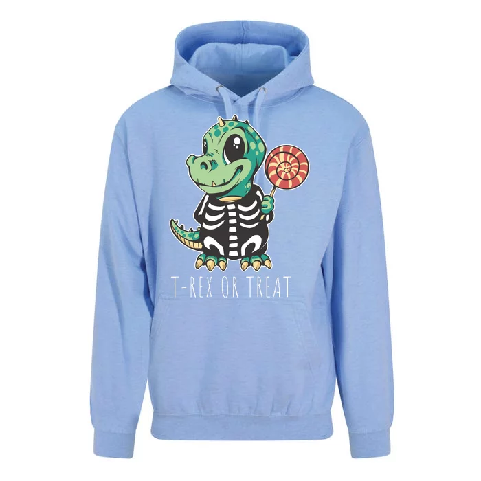 Baby T Rex Dinosaur Skeleton Unisex Surf Hoodie