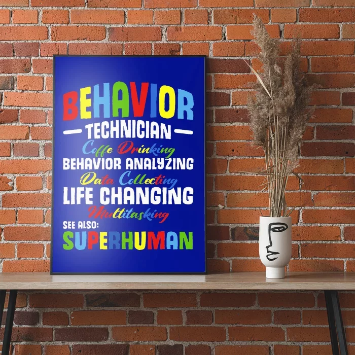 Behavioral Tech RBT Therapist Behavior Science Poster