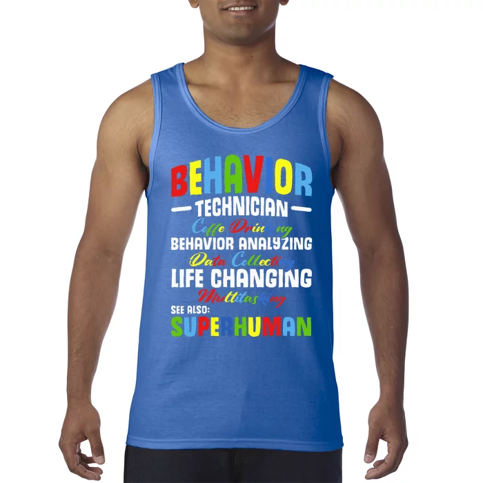 Behavioral Tech RBT Therapist Behavior Science Tank Top