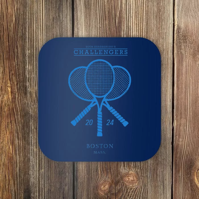 Blue Tennis Rackets Challengers Movie Coaster