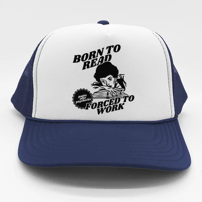 Born To Read Bookish Trucker Hat