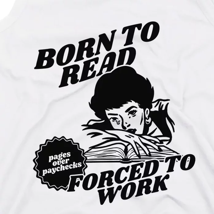 Born To Read Bookish Tank Top