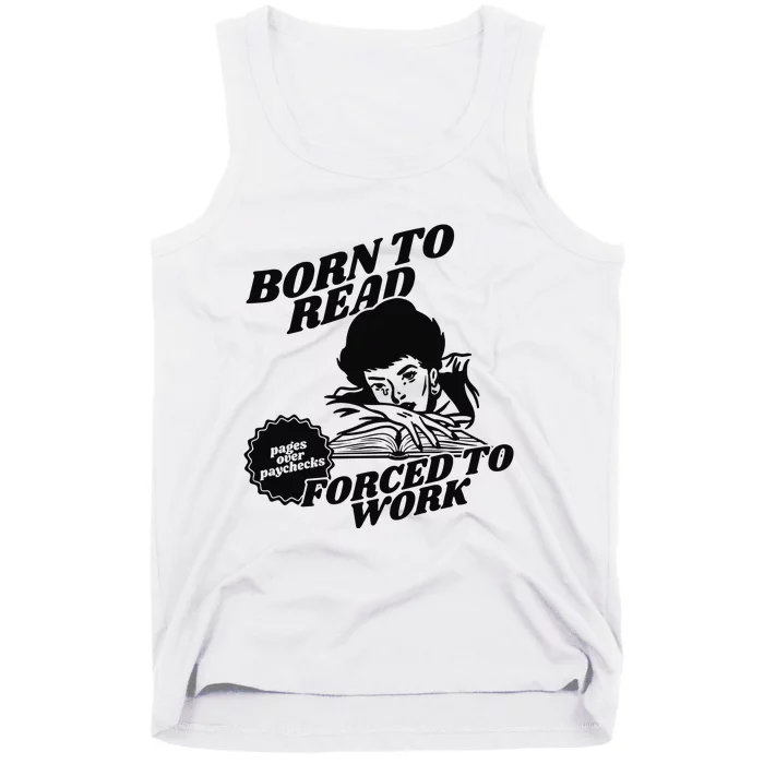 Born To Read Bookish Tank Top