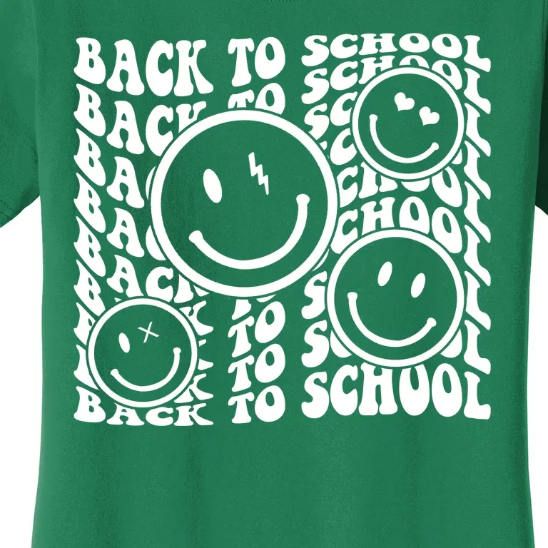 Back To School Retro Smile Face Women's T-Shirt