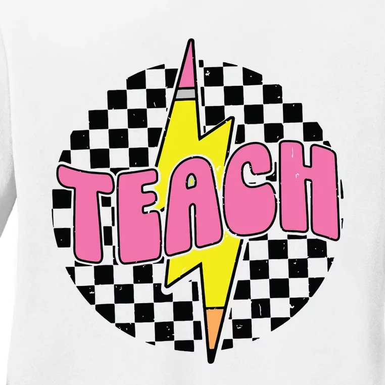 Back To School Ladies Long Sleeve Shirt