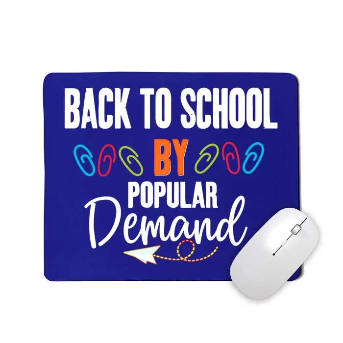 Back To School By Popular Ded Typography Gift Mousepad