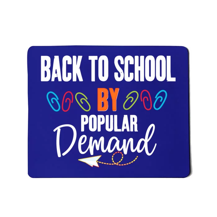 Back To School By Popular Ded Typography Gift Mousepad