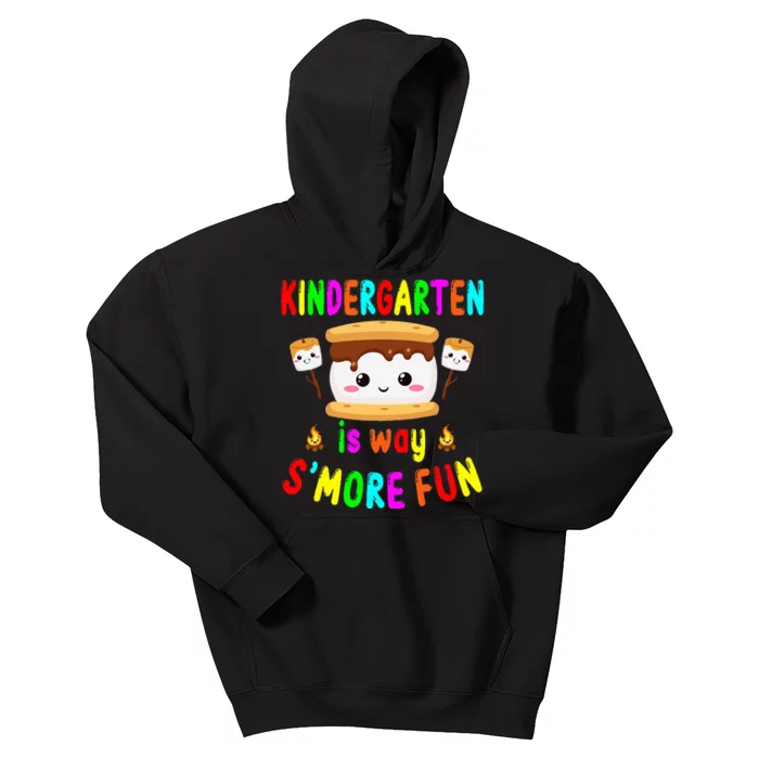 Back To School Kindergarten Is Way SMore Fun Teachers Kids Hoodie