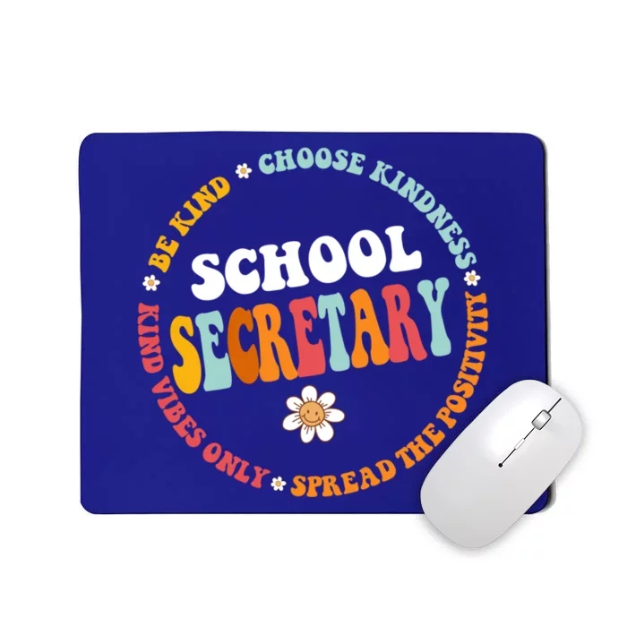 Back To School First Day Of School Admin School Secretary Gift Mousepad