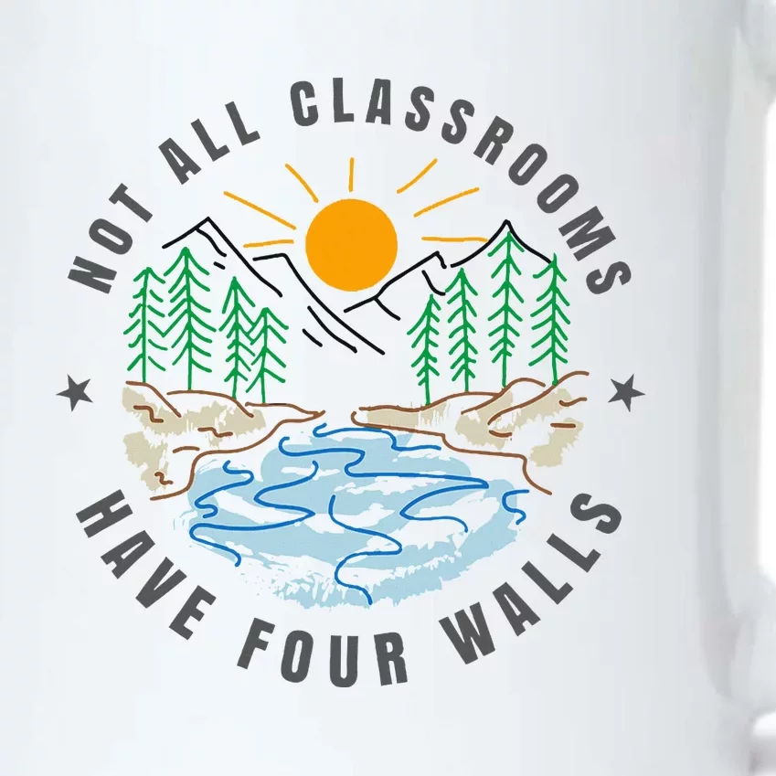 Back To School Not All Classrooms Have Four Walls Nature Black Color Changing Mug