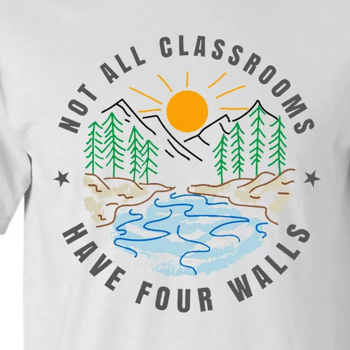 Back To School Not All Classrooms Have Four Walls Nature Tall T-Shirt