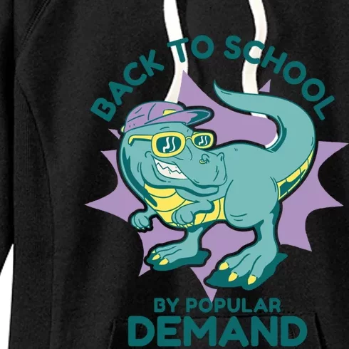 Back To School By Popular Ded Dinosaur Sunglasses Gift Women's Fleece Hoodie